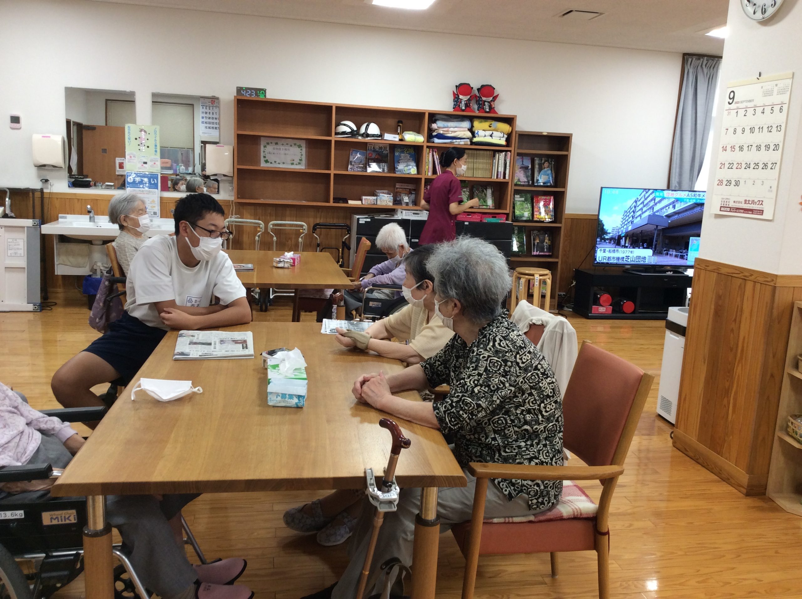 中学生職場体験学習(R7.9)